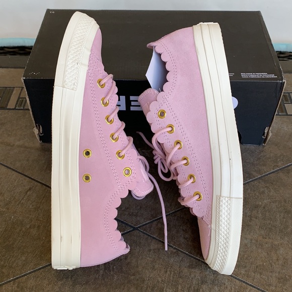 CONVERSE CTAS OX PINK FOAM/GOLD/EGRET WMNS - Picture 6 of 14